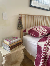 Private PRE-ORDER - Quilted Blanket with 2 Pillowcases - Cochineal Ikat