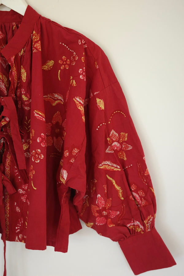 Imperfect Red Storyteller top