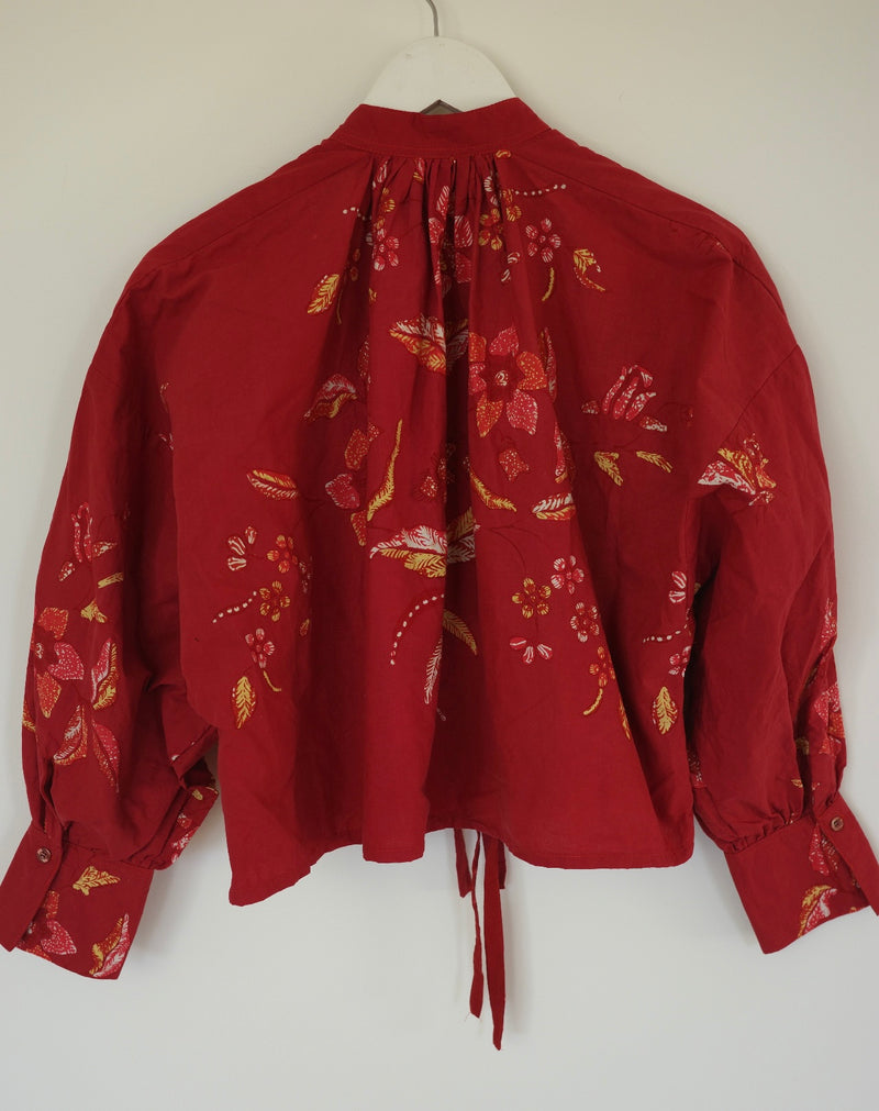Imperfect Red Storyteller top