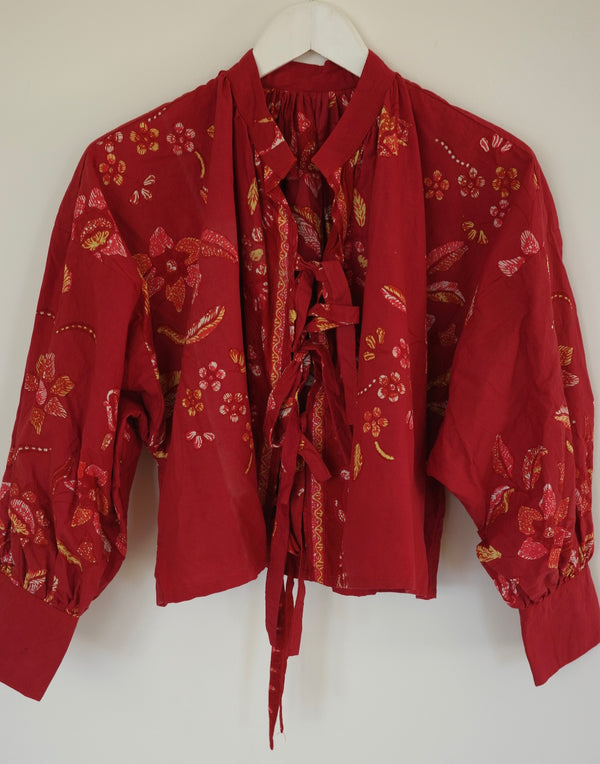 Imperfect Red Storyteller top