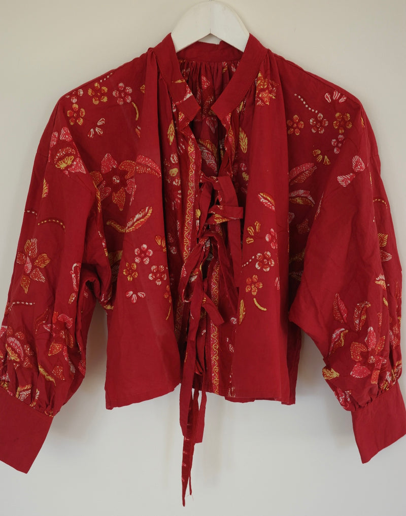 Imperfect Red Storyteller top