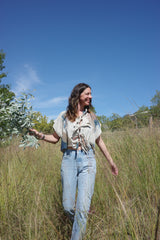 Storyteller top (short sleeve) tie dye #19