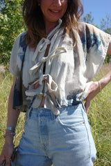 Storyteller top (short sleeve) tie dye #19