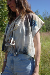 Storyteller top (short sleeve) tie dye #19