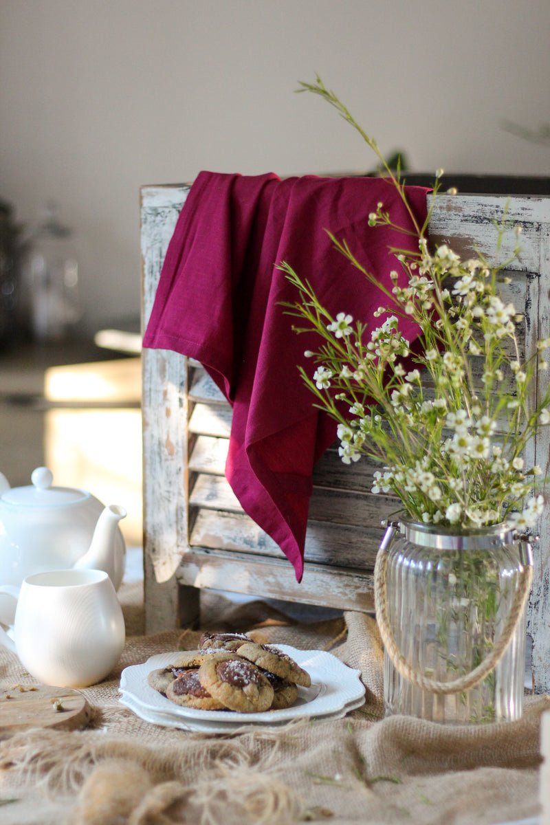 Cochineal Tea Towels - Set of Three